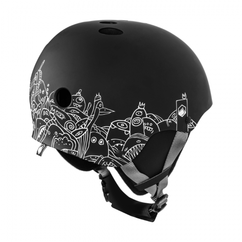 FLASH BLACK NANE wakeboard helmet