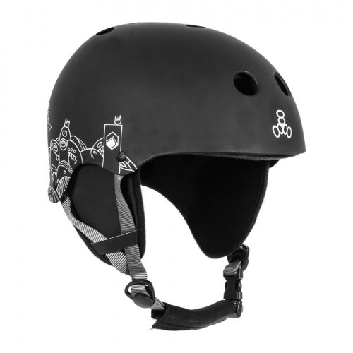 FLASH BLACK NANE wakeboard helmet
